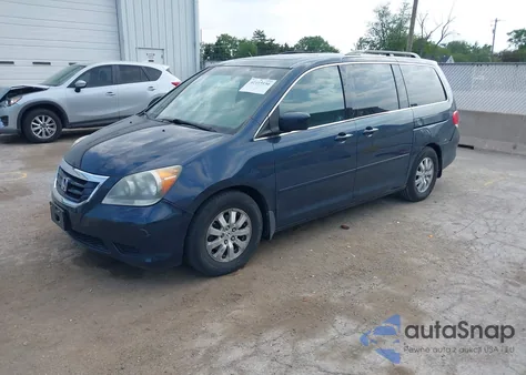 2010 Honda Odyssey Ex-L z USA, uszkodzony, nr VIN 5FNRL3H63AB043517